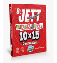 Ünlüler Karması 8. Jett Paragraf 10X15 Deneme Sınavı Yeni