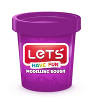 LETS TEK RENK OYUN HAMURU NEON MOR 150 GR