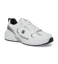 Lumberjack Pol Pu 4Pr Erkek Beyaz-Lacivert (40-45) Sneaker Ayakkabı