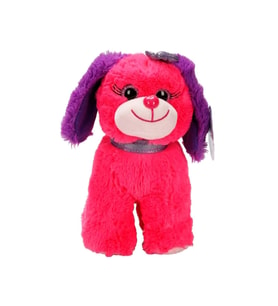 Sevimli Peluş Oturan Köpek 25 cm Uyku Arkadaşı (Çok Renkli)