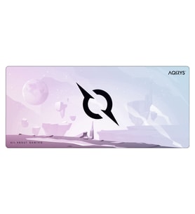 AQIRYS Gravity White 90×40 4mm Mouse Pad