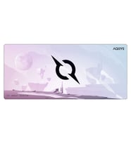 AQIRYS Gravity White 90×40 4mm Mouse Pad