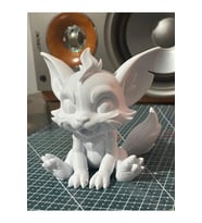 League of Legends Gnar Figür Kendin Boya 10CM