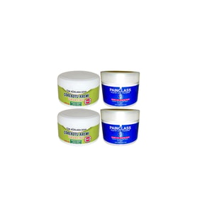 Çörek Otu Rahatlatıcı XL Boy Krem 2x200 ml+Painclass Kuyruk Yağı Kremi 2x 100 ml