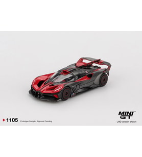 Mini GT 1105 Bugatti Car Red Ultimate 2026 1/64 Model Araba