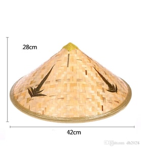 River World Hasır PVC Vietnam Kamboçyalı Natural Şapka