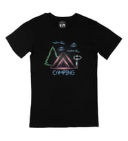 Camoing Neon Siyah Tişört