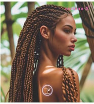X-Pression Afrika Örgüsü ve Rasta İçin Sentetik saç  165GR-33-1