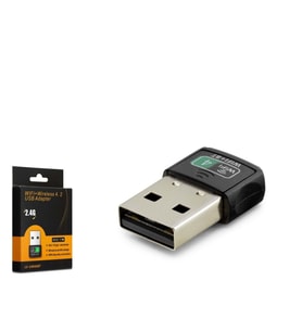 Bluetooth Dongle Pc Usb + Wıreless Adaptör 2.4G Siyah LV-UW06BT