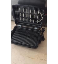 Tel Rezistanslı Elektrikli Emaye Izgara Mangal Barbekü Büyük Boy