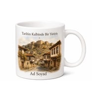 Altındağ Ankara Kalesi Manzarası Tarihi Sokaklar Temalı Hediye Kupa Bardak