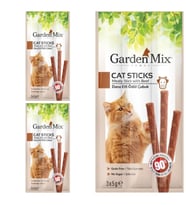 Gardenmix Dana Etli Kedi Stick Ödül 3*5 Gr- 3 Paket