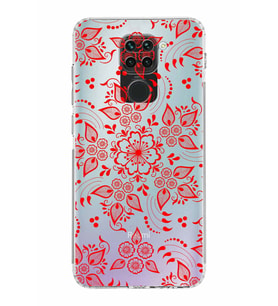 Xiaomi Redmi Note 9  Kamera Korumalı Kapak Nostalji Desen Tasarımlı Şeffaf  Kılıf