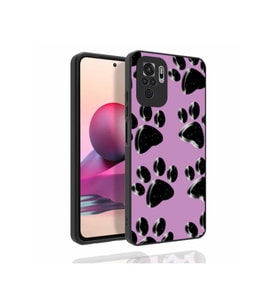 Xiaomi Redmi Note 10S Uyumlu Kılıf Desenli Kamera Korumalı Parlak Zore Nora Kapak