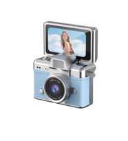 Çeşithane LK-027 Mini Dijital Kamera 1080P Döner Ekran Vlog Kamera-Mavi