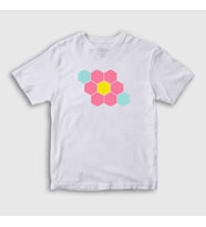 Presmono Unisex Çocuk Beyaz Zoe Lee Mucize Uğur Böceği Miraculous Ladybug T-Shirt 488198tt
