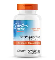 Serrapeptase, 40,000 SPU, 90 Veggie Caps