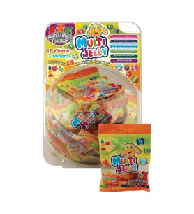 Multiball Multi Jelly Multivitamin Jelibon 40 X 20Gr