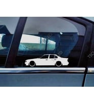 E34 M5 535i, 530i Kelebek Cam Oto Sticker 17 CM 2 Adet