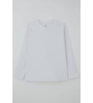 Breeze Erkek Çocuk Uzun Kollu Tişört Basic 9-14 Yaş, Kırık Beyaz