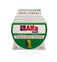 Alfa Çift Taraflı Bant 18Mmx20Mt - 3 adet