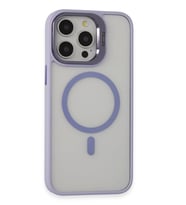 Joko Apple iPhone 15 Pro Max Kılıf Roblox Lens Magsafe Standlı Kapak - Lila