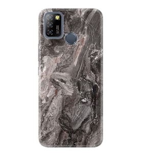 INFINIX Smart 4 5 6 Zero 8 S5 Pro Kılıf Desemli Silikon Gri Mermer 1376