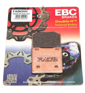 Ebc Fa063Hh 2001-2005 Suzuki GSF 1200 Bandit S Uyumlu Arka Fren Balatası Sinterl
