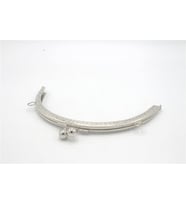 Çanta Klips Oval - 20 cm Gümüş