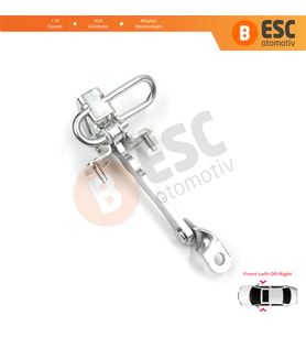 Alfa Romeo 147 2001-2010 GT 937 Coupe 2003-2010 50512115 İçin Ön Sağ veya Sol Kapı Gergi Yayı