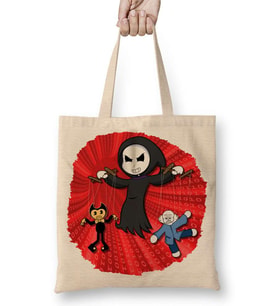 Toddyn Bendy Sans Puppet Red Bez Çanta Uzun Saplı
