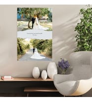 Ahşap Retro Mdf Poster , Kişiye Özel Poster, Sevgililer Günü , Özel Günle , Nişan , Düğün , Kına , Doğum Günü , Aile Sevgi Mutluluk – KOLAJ6