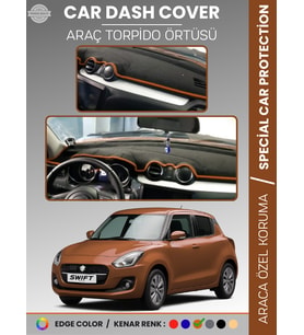 SUZUKI SWİFT (2017-2020) Torpido Örtüsü Ön Göğüs Halı Torpido Koruma Tam Uyum Kaymaz UV Koruma