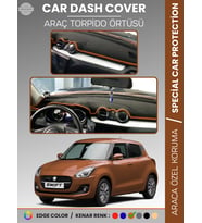 SUZUKI SWİFT (2017-2020) Torpido Örtüsü Ön Göğüs Halı Torpido Koruma Tam Uyum Kaymaz UV Koruma