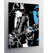 Kanvas Tablo Ac Dc Angus Young