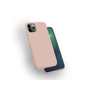 Apple iPhone 11 Pro Uyumlu Kılıf Zore Silk Silikon (Pembe)