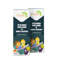 Ralila Siyah Üzüm Kabuğu - Aronya Ekstraktı 150 ml x2 Adet