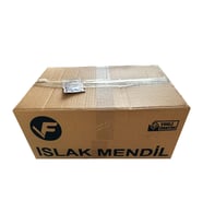 Tek Kullanımlık Islak Mendil Paket - Metalize Baskılı Poşet / 1000 Adet / Koli