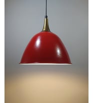 MYLİGHTS KIRMIZI  VİNTAGE METAL SARKIT AVİZE  BRONZ ASKILI