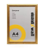 Ekstrafix Çerçeve A4 21X29,7Cm Altın