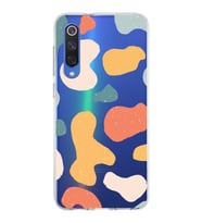 Xiaomi Mi 9 Se Uyumlu Kapak Grunge Tasarımlı Şeffaf Silikon Kılıf