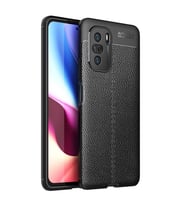 Xiaomi Poco F3 Kılıf Pu-Deri Leather Pu Serisi Esnek Soft Ultra Protection (Siyah)