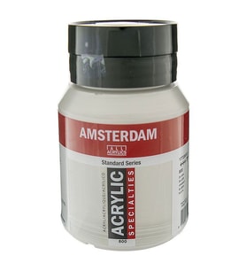 Talens Amsterdam Akrilik Boya 500 ml. 800 Silver 