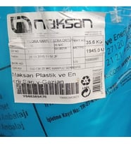 ABK PLASTİK Karpuz Sera Şeffaf Mulch 100 cm 20 Micron (Siyah)