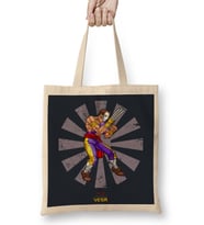 Vega Retro Japanese Street Fighter Bez Çanta Uzun Saplı
