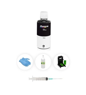 HP Smart Tank 580 Photoink PLUS Siyah Kartuş Dolum Seti