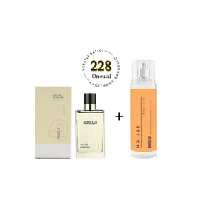 228 Kadın Parfüm edp 50 ml Oriental + No:228 Body Mist Kadın 210 ml Oriental Edt - mnms228bm