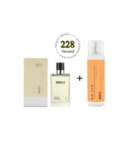 228 Kadın Parfüm edp 50 ml Oriental + No:228 Body Mist Kadın 210 ml Oriental Edt - mnms228bm