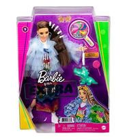 Barbie Extra Renkli Elbiseli Bebek (Karışık)
