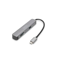 Digitus DA-70891 USB Tip C 5Port (USB-C™ Dock, 5 Port)x USB 3.0 port 2 x Kart okuyucu (SD-Mic